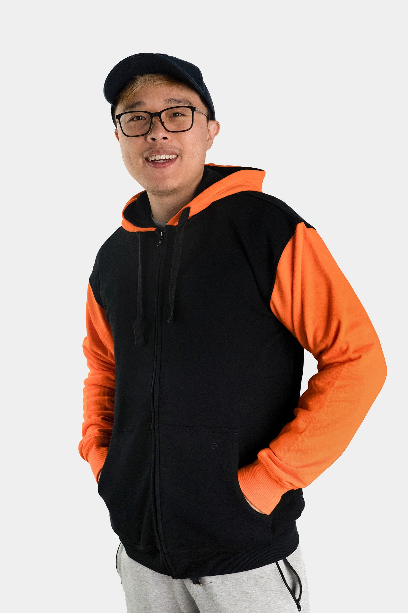 MYSTERY COLOR BLOCK HOODIE