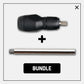 Stubby Screwdriver + Shaft Extension Bundle