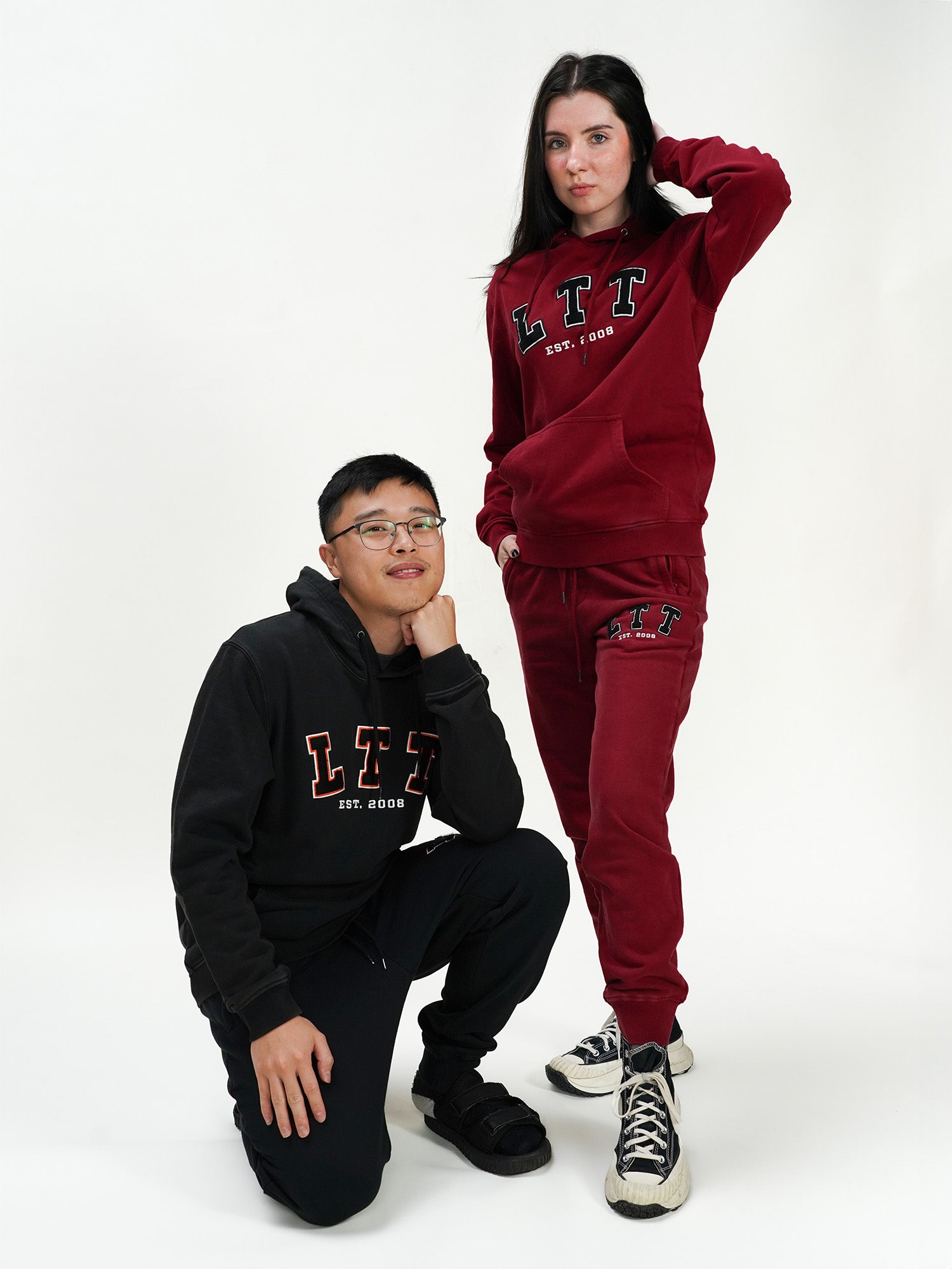 Sweatpants with online hoodie