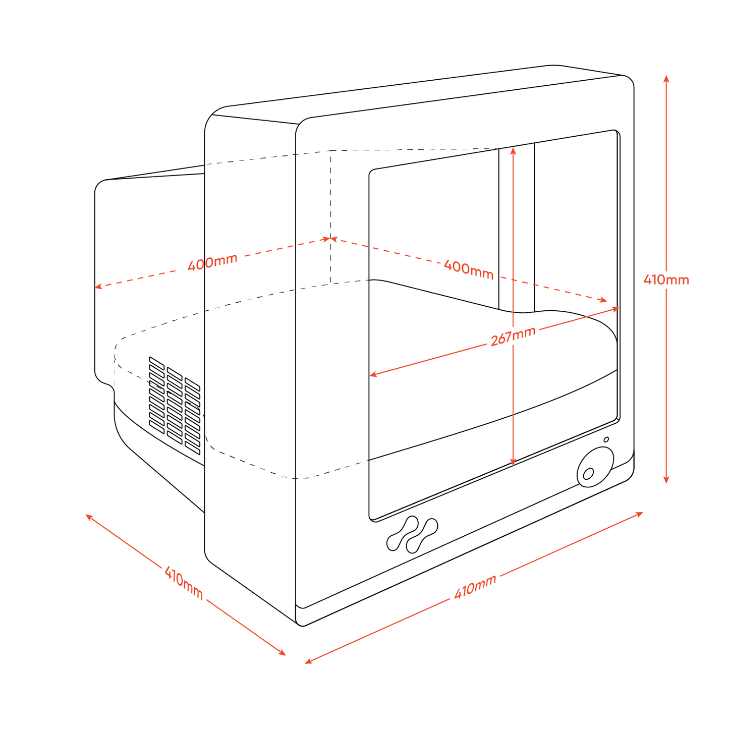 Retro Monitor Pet Cave