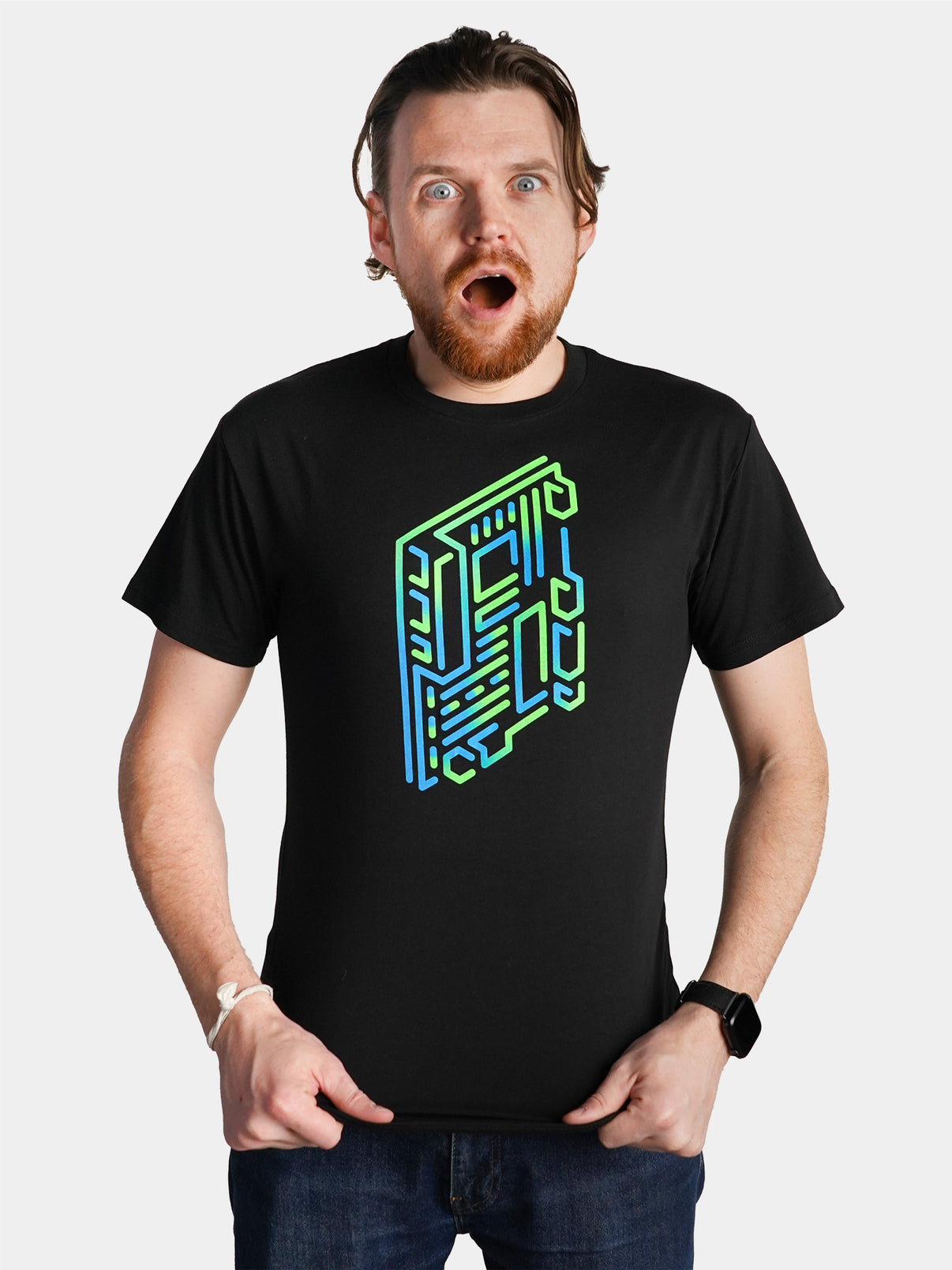 Neon Motherboard T-shirt – lttstore