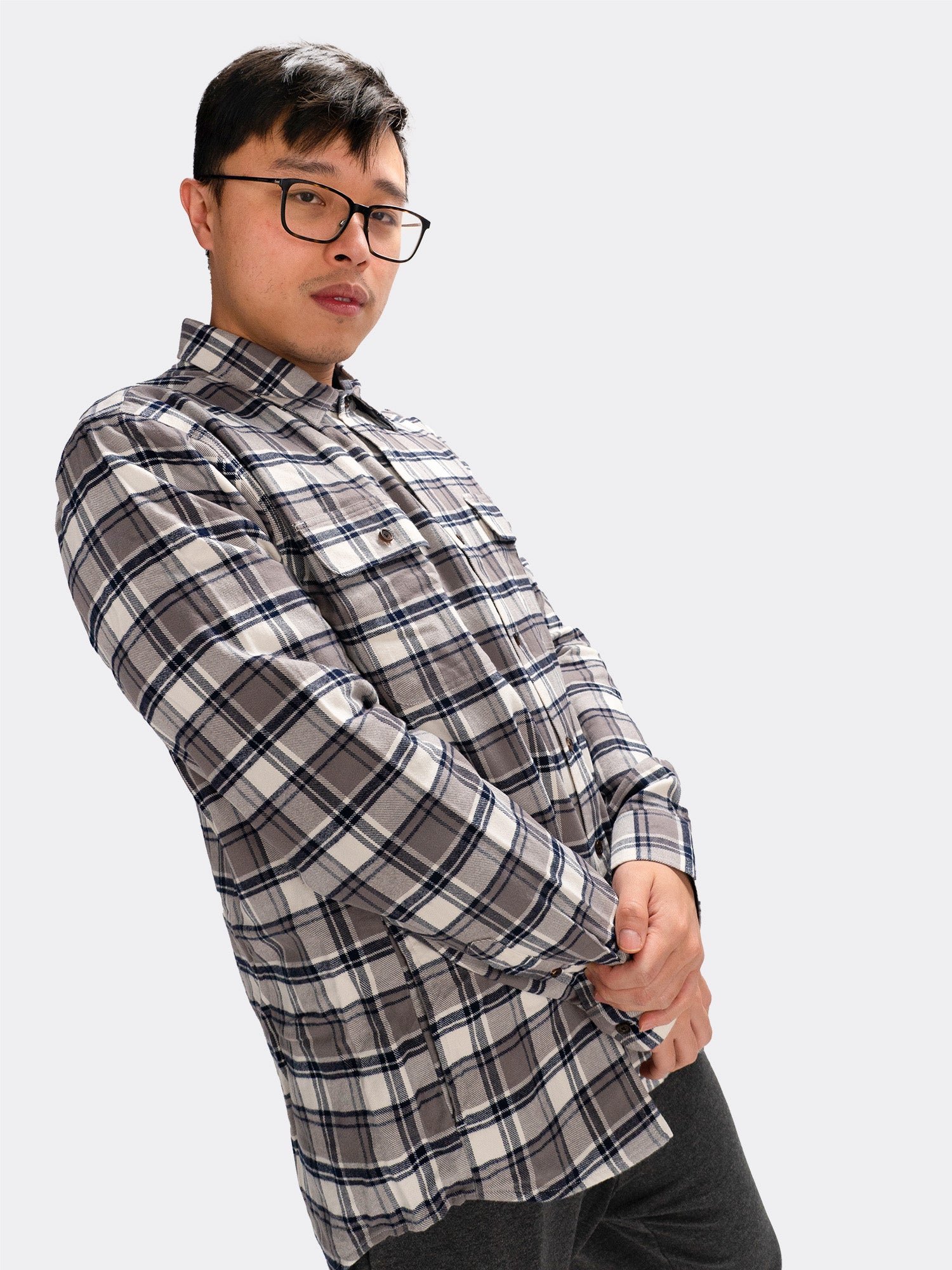 高い品質トゥンク様専用Box Flannel L/S Shirt トップス